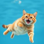 AI Cat Diving Trend: Pets Take the Olympic Plunge
