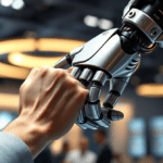 Robot Uprising Begins: Awkward Handshake, Meme Culture